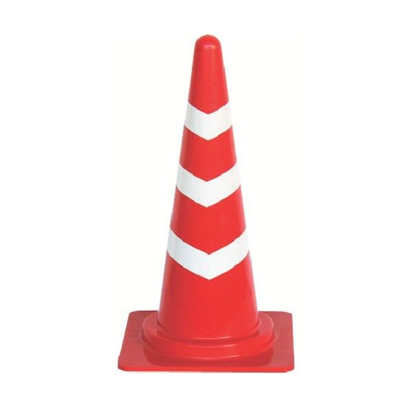 ソフトスコッチコーン赤/白