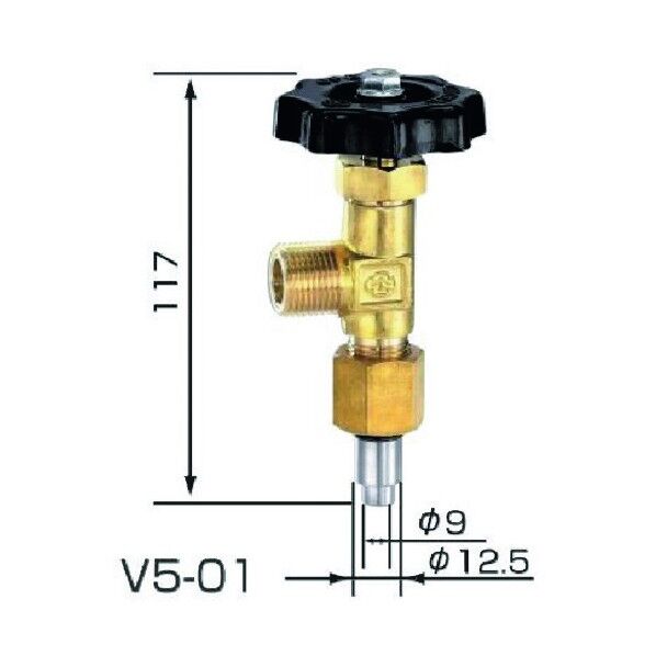取出口バルブ C2H2用 V5-03 1点