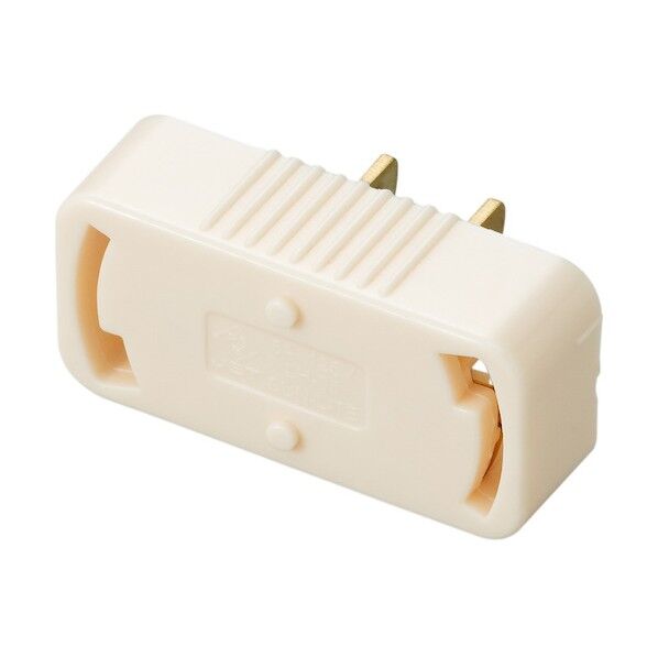 角型引掛差込アダプタ クリーム