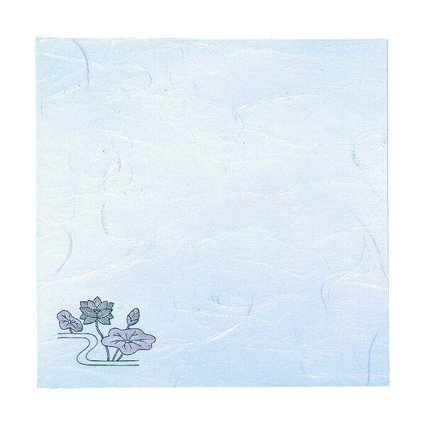 4寸歳時敷紙 はす 100枚