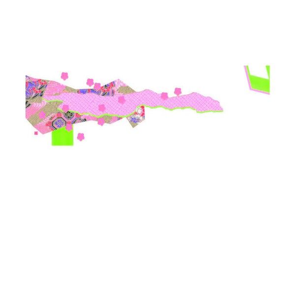 尺3無蛍光紙四季彩まっと花友禅 弥生(やよい・3月) 100枚