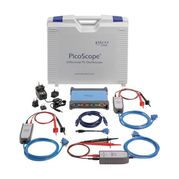 ヤマト科学 Pico Technology USB絶縁オシロスコープ PicoScope 4444 1000VCAT3キット 4CH絶縁、12bit、20MHz、 4444 1000VCAT 3 KIT 1点