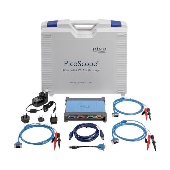 Pico Technology USB絶縁オシロスコープ PicoScope 4444標準キット 4CH絶縁、12bit、20MHz 4444 STANDARDKIT 1点
