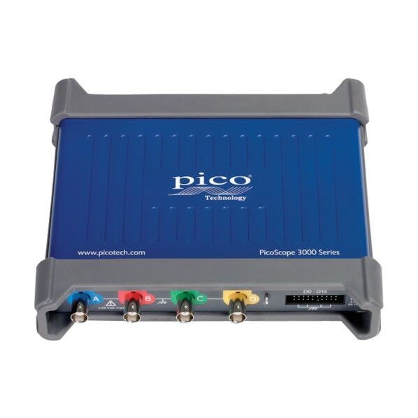 ヤマト科学 Pico Technology USBオシロスコープ PicoScope 3403D 4CH、50MHz、FG/AWG付 16CHデジタル入力 3403D MSO 1点