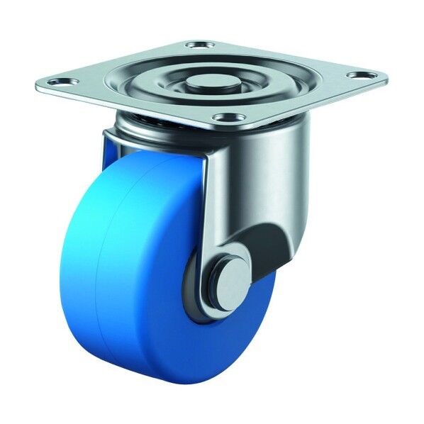 CAL-HG型キャスター 自在車プレート式 径65mm MCナイロン車輪 CAL-HG-65MC 1個