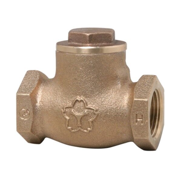 大和バルブ スイングチェッキ 青銅 JIS 10K 15A B10C 15A 0...