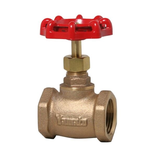 大和バルブ グローブバルブ 32A(100型、青銅) BS 32A 0...