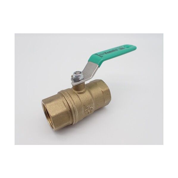 ボールバルブ 40A(600型、フルボア、黄銅)