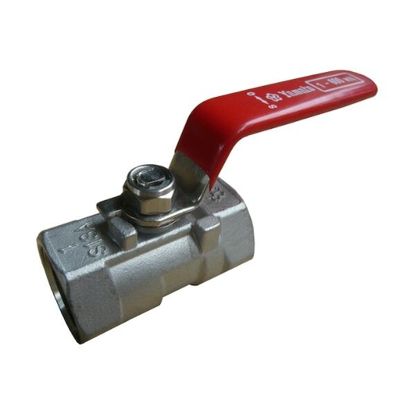 バルブ ボールバルブ 50A(600型、レデューストボア、ステンレス)