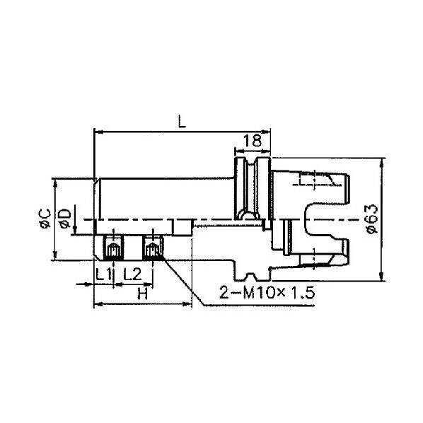 Winwell KM63XMZ-EM/サイドロックホルダ KM63XMZ-EM20-60Y-D 1点