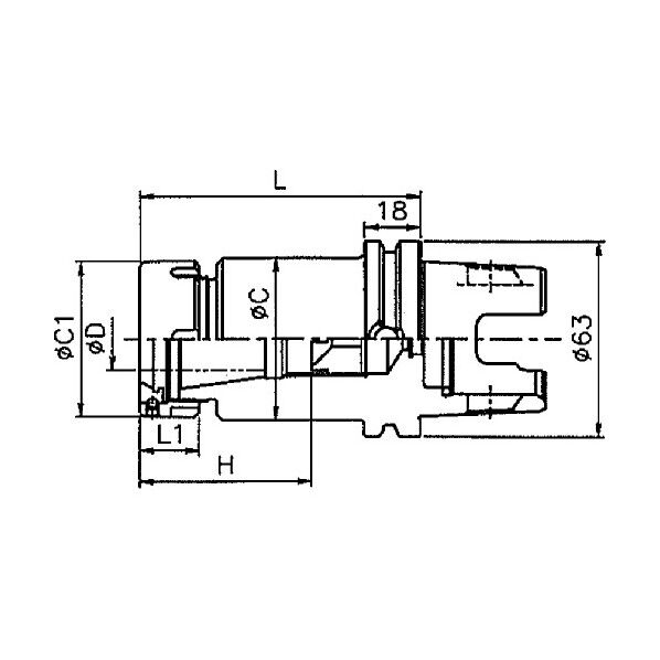 KM63XMZ-ER/コレットチャック KM63XMZ-ER32-60Y-D 1点