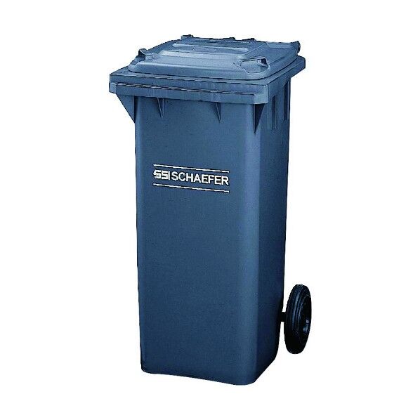 キャリー型ペール ウェイストペールGMT-120 グレー YW-106L-PC-GR 1点