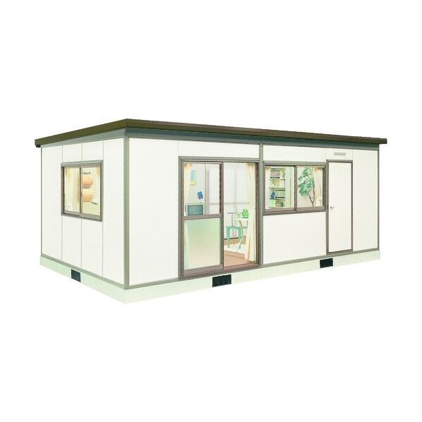 ヨドハウス Nタイプ 床面積22.73m2 YHN-140A 1点