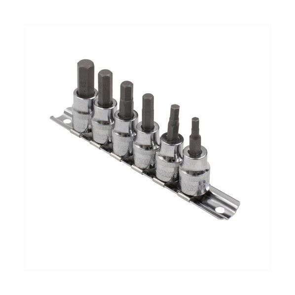 AP 3/8DR ビットソケット HEX セット(6個組) 2002000029232 1点