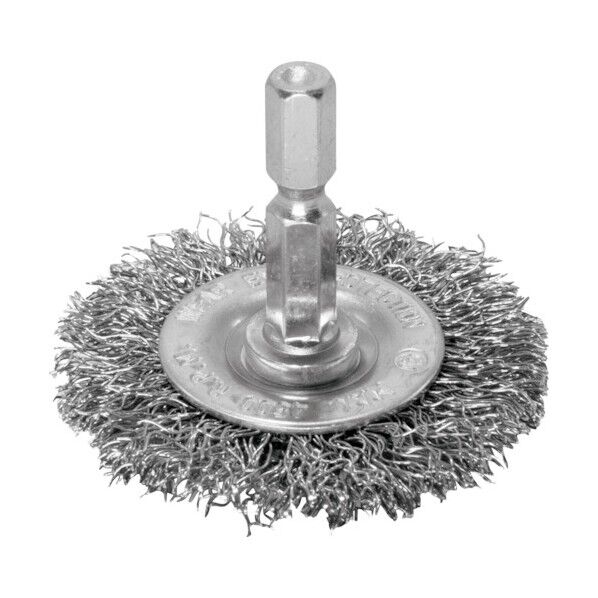 AP 1/4HEX ワイヤーブラシ スチール ホイール型 2011000012120 1点