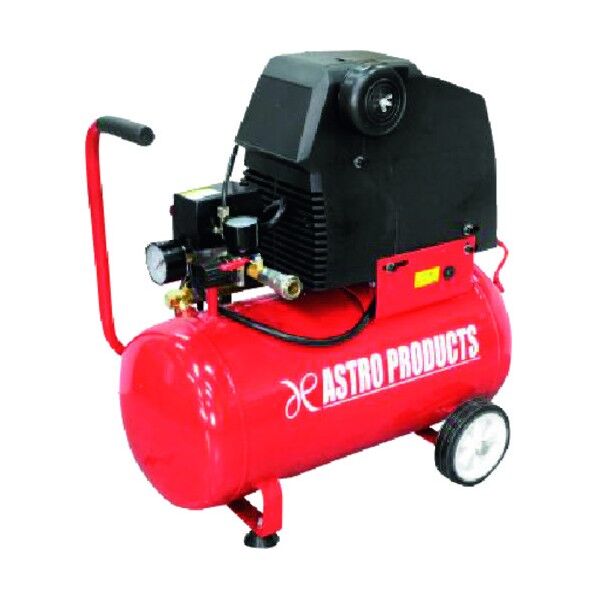 オイルレス エアコンプレッサー 25L RED 2004000007784 1点