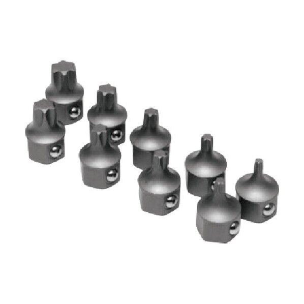 超ショートヘックスローブビットアダプター 9個セッ 02-25197 1点