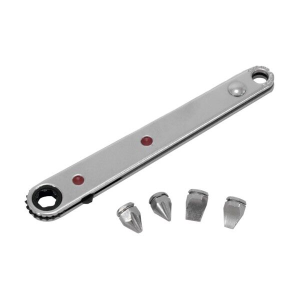 AP 超薄型ビットラチェットセット 2002000032461 1点