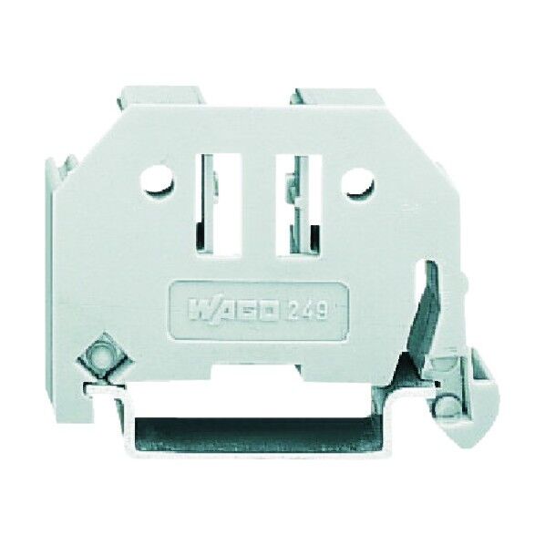 DIN35レール用ワンタッチ式エンドストップ 6mm幅 (10個入) 249-116-PK 10点