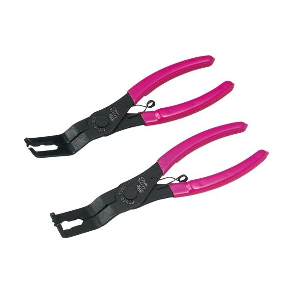 クリップクランプ プライヤセット ロックピン引抜きタイプ