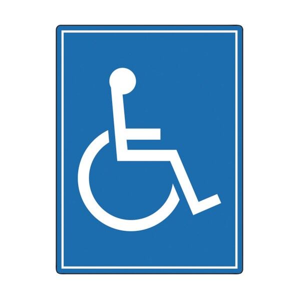 タフロードシート 身障者マーク 836-23 1点