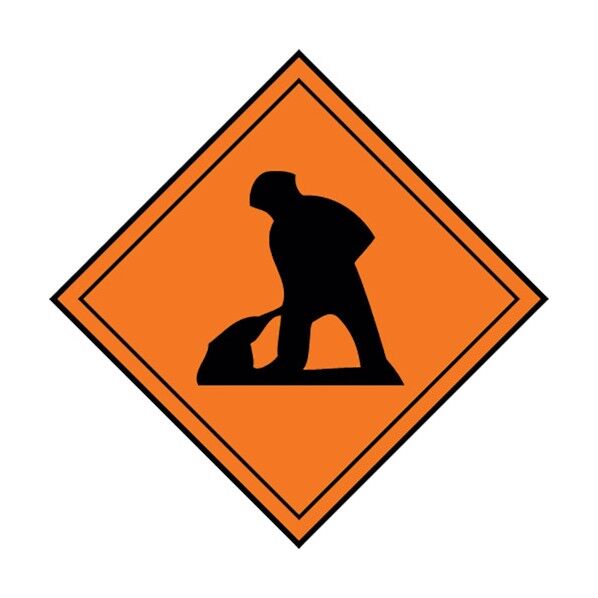 道路用標識 道路工事中 395-231 1点