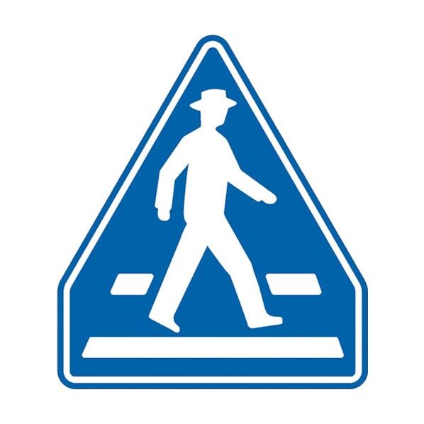 ユニット 通路用標識 横断歩道 395-481 1点