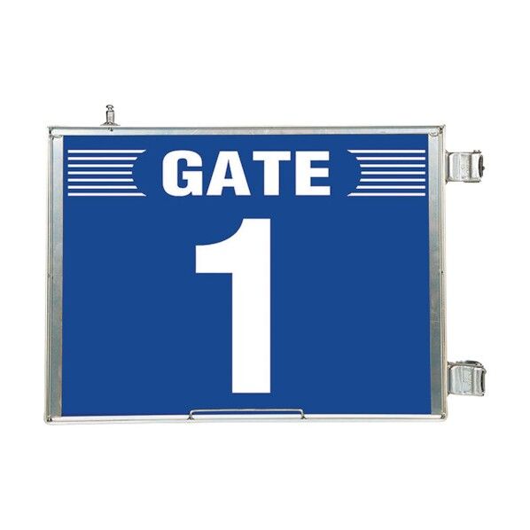 突出し式ゲート標識 GATE1セット 305-81 1点
