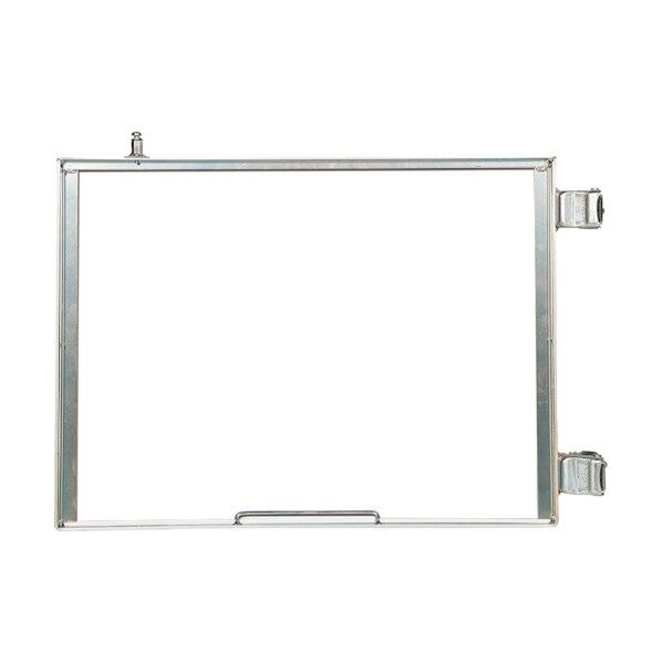 突出し式ゲート標識 白無地セット 305-86 1点