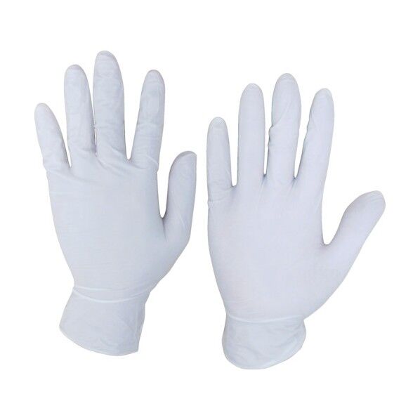 ニトリルライトPFホワイトL NBR0350PF-WBL 200枚