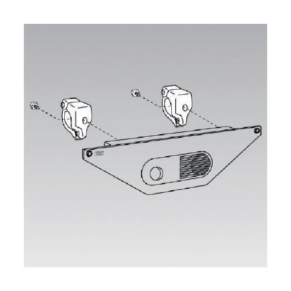トークナビ穴開きクランプ2個組