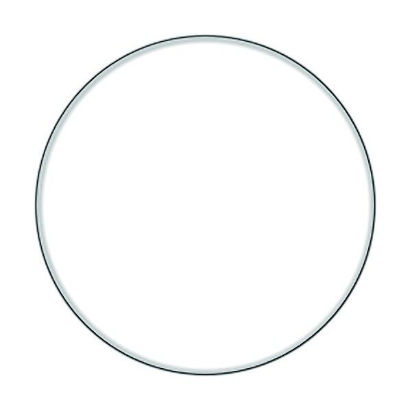 アルミ白無地板 φ600 894-53 1点