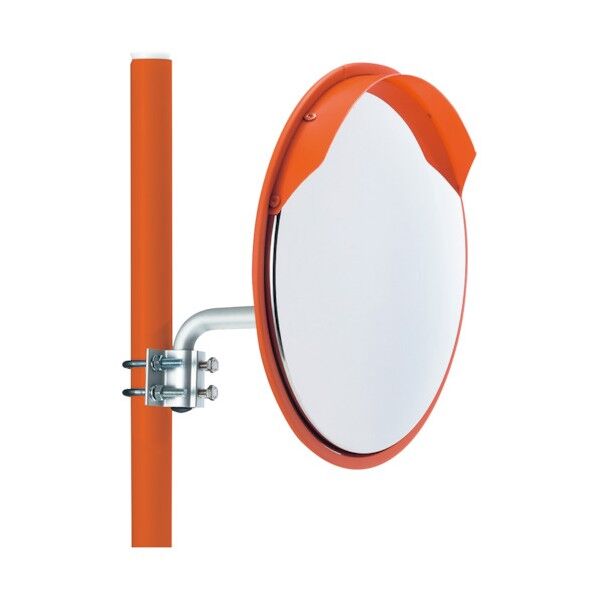 カーブミラー(S)ポール付 ステンレス製 320Фmm 869-05 1点