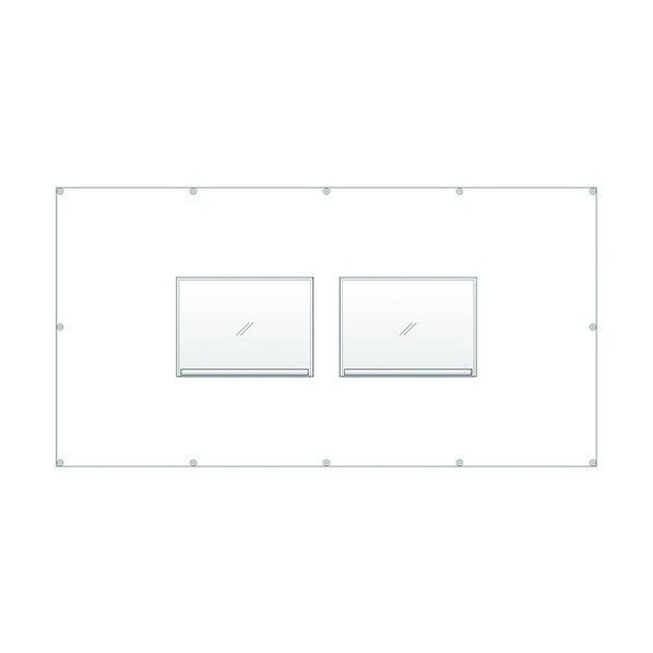 フェンスポケットA3用紙2枚用 383-771 1点