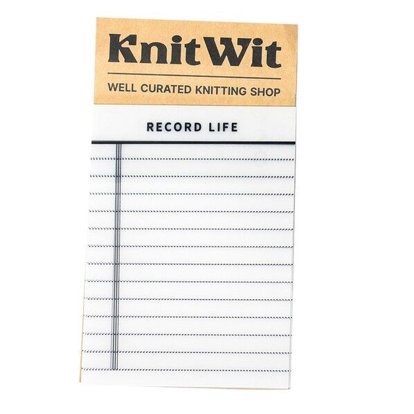 Knit Wit 半透明フィルムふせん