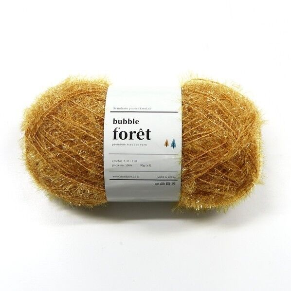 Knit Wit 韓国エコたわし毛糸 bubble foret-バブルフォレ-