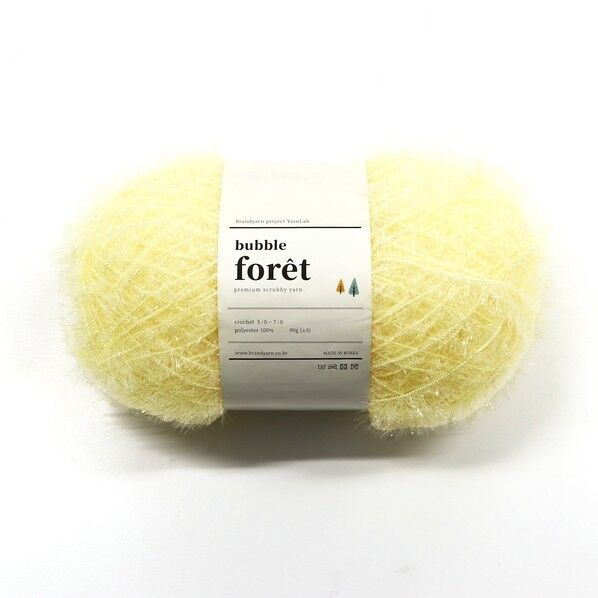Knit Wit 韓国エコたわし毛糸 bubble foret-バブルフォレ-
