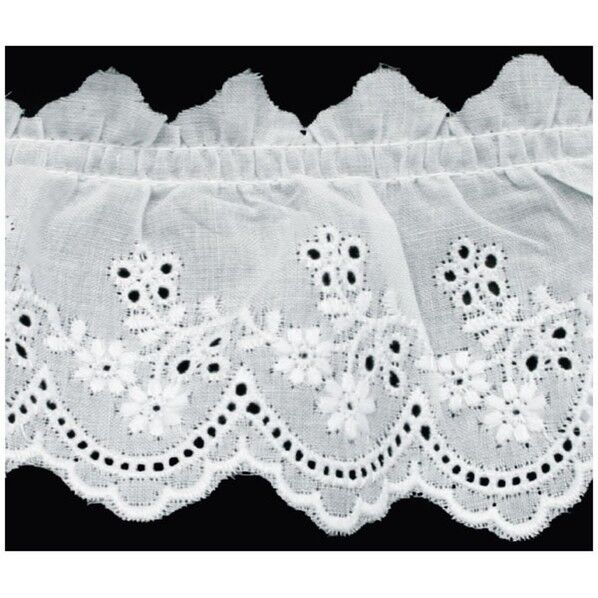 日本紐釦貿易(Nippon Chuko) 綿レースフリル