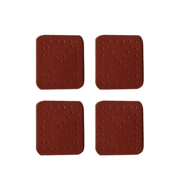 日本紐釦貿易(Nippon Chuko) 本革あて革パーツ Lサイズ