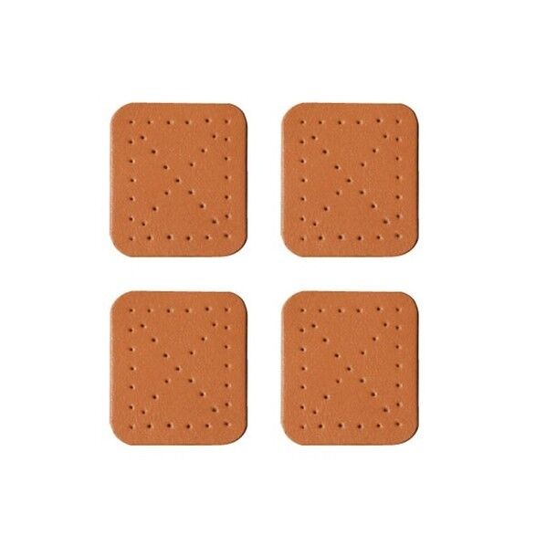 日本紐釦貿易(Nippon Chuko) 本革あて革パーツ Lサイズ