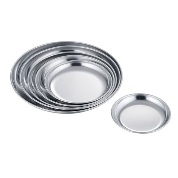 ステン 市場用丸皿10cm