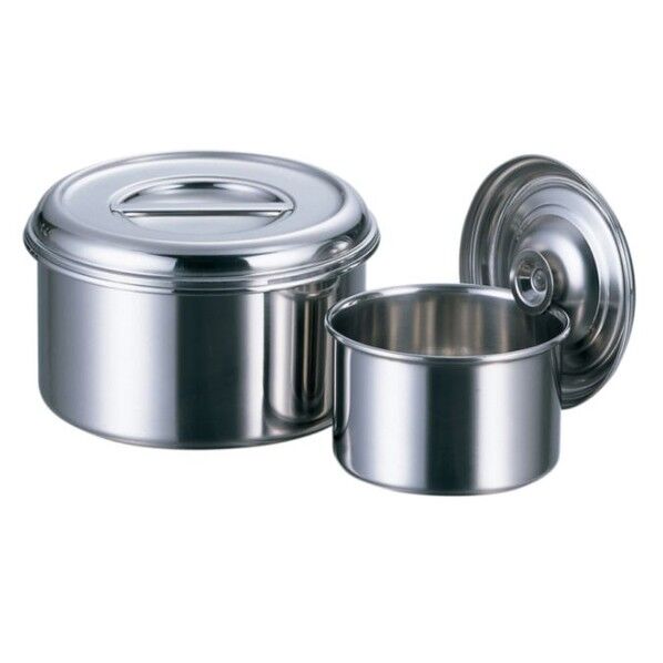 ステン浅型キッチンホﾟット10cm #11110 1個