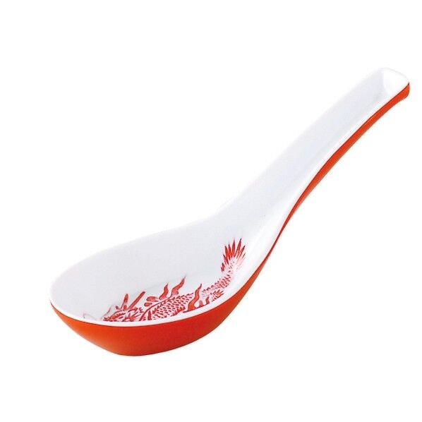 C-76 メラミンレンゲ(小) 外赤・内白 RLV13 1個