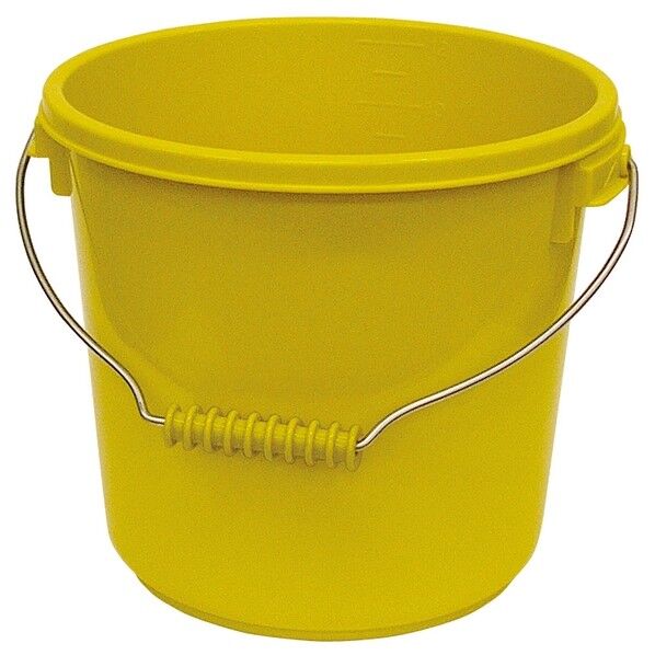 ポリプロバケツ PO-13A イエロー KBK2603 1個