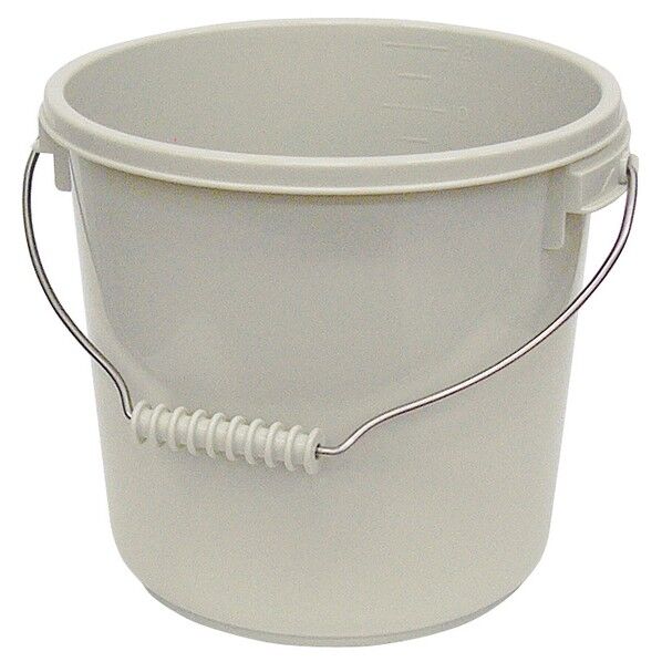 ポリプロバケツ PO-13A グレー KBK2606 1個