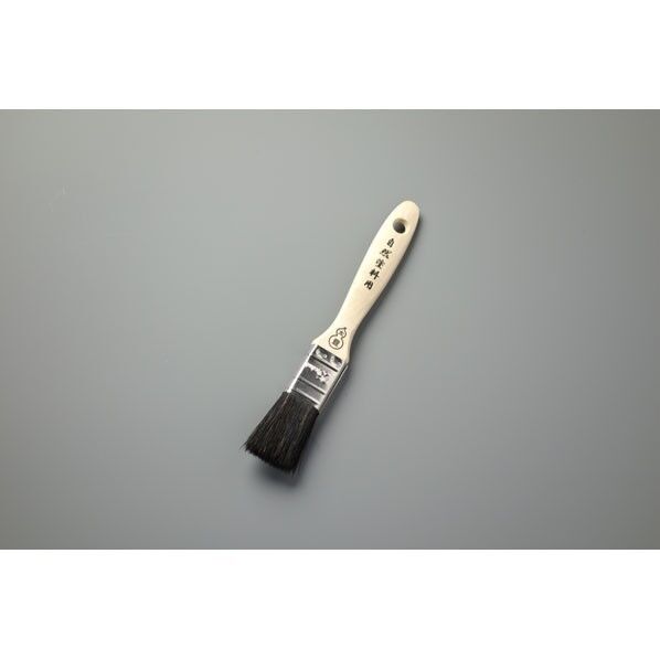 自然塗料刷毛(上質豚毛)25ミリ