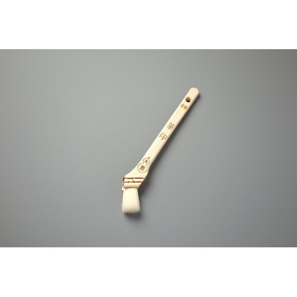 華印 白毛 ニス刷毛5号