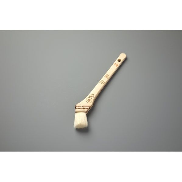 華印 白毛 ニス刷毛8号