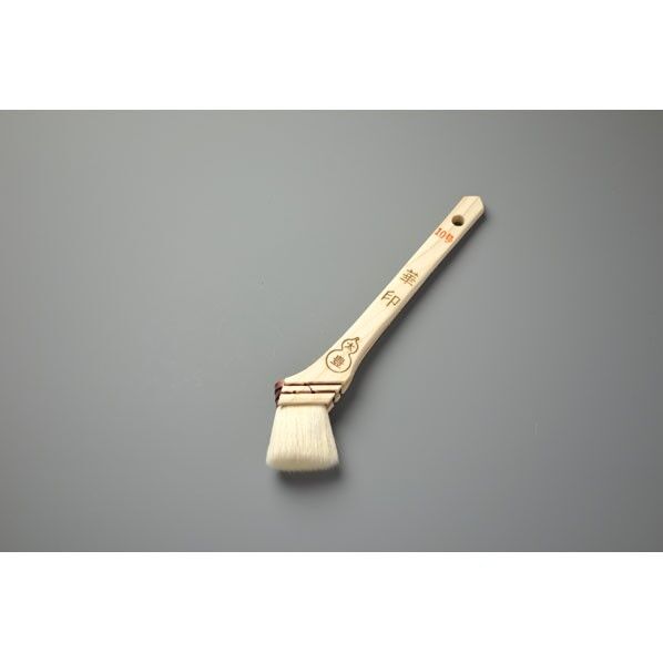 華印 白毛 ニス刷毛10号
