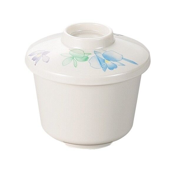 メラミン和食器 すみれ 蒸し椀 大 身 VO-42 2445600 61-6833-76 1点